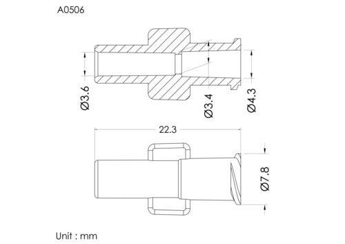 Female  luer lock ID3.6mm